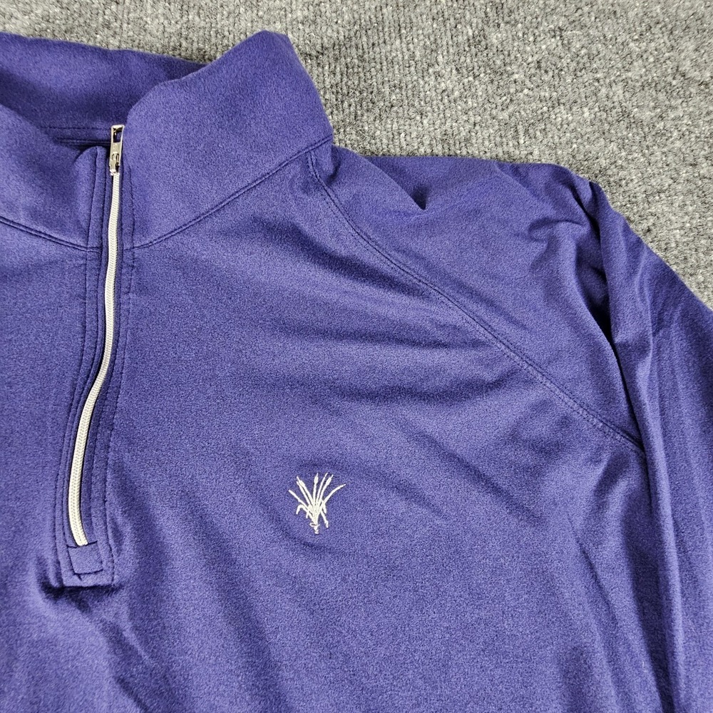 Holderness & Bourne Westland Pullover Navy Blue Performance Golf Layer Mens XXL - Picture 2 of 9